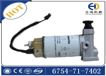 重慶挖掘機(jī)配件大全 小松PC200-8油水分離器 小松6754-71-7402 小松PC220-8手油泵