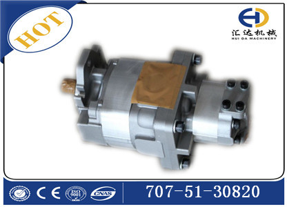 小松裝載機配件707-51-30820變矩器泵總成 二聯泵
